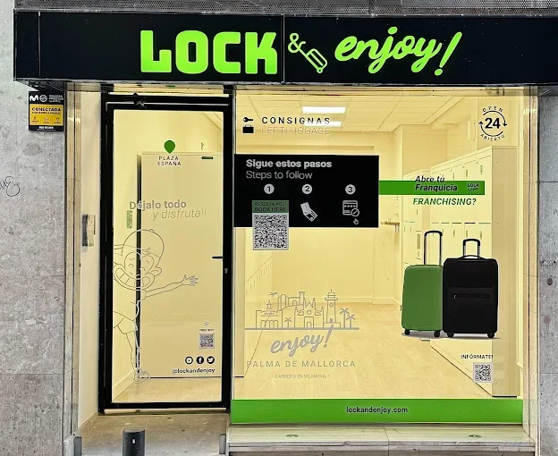 LOCK & enjoy! - Consignas en Plaza de España en Carrer d'En Vilanova, 1, Centre, 07002 Palma, Illes Balears, España - Imagen 1
