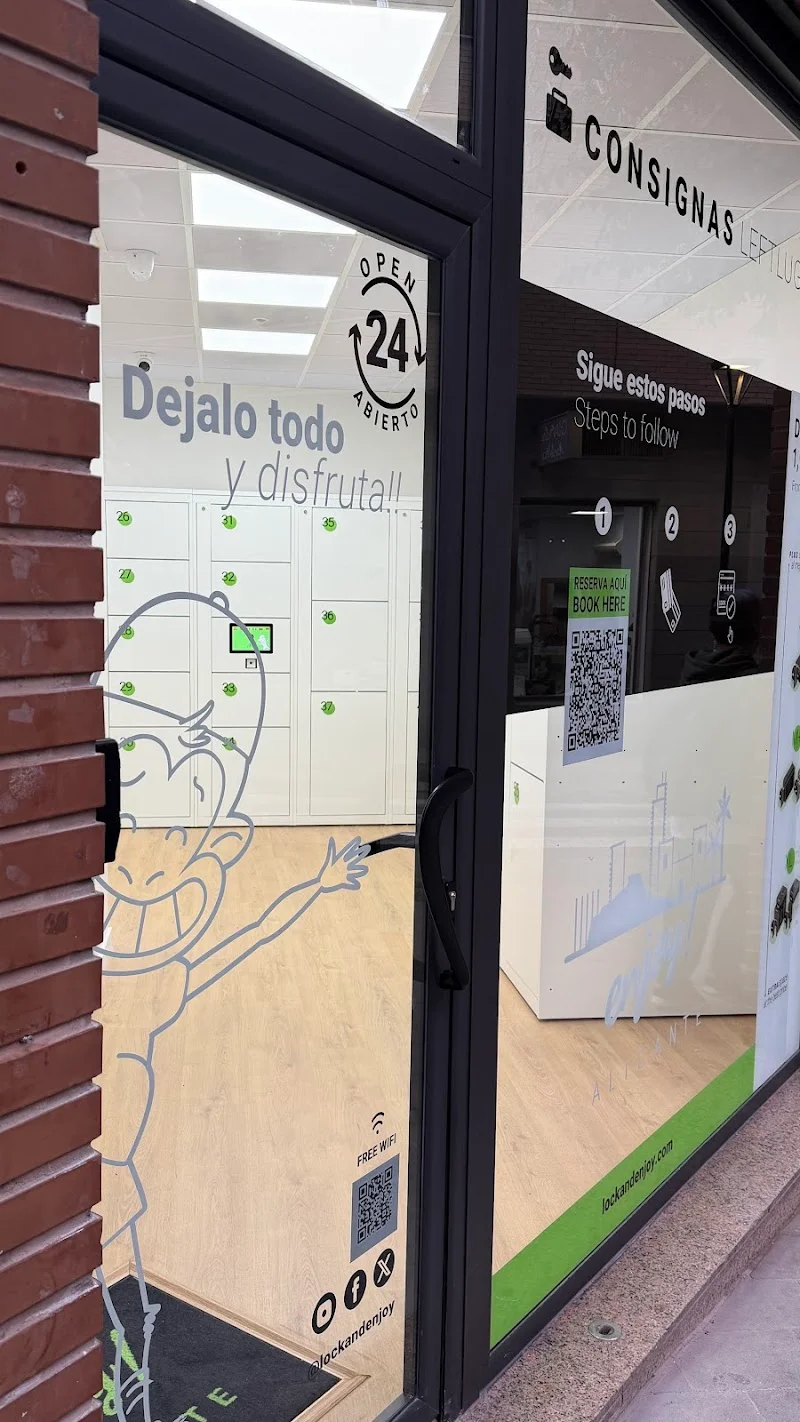 LOCK & enjoy! - Consignas en Luceros en C. Segura, 18, 03004 Alicante (Alacant), Alicante, España - Imagen 5