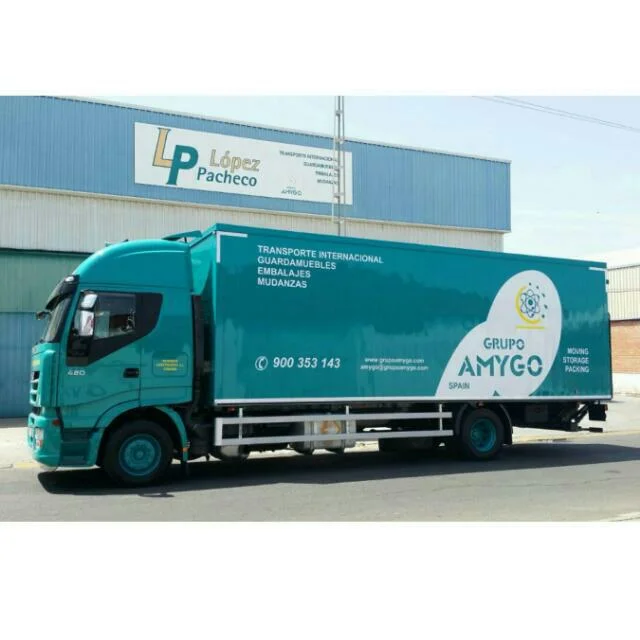 Mudanzas LÓPEZ PACHECO :: GRUPO AMYGO en Pol. Ind. Amargacena, C. Ing. Barbudo, parc. 24, nave 6, 14013 Córdoba, España - Imagen 1