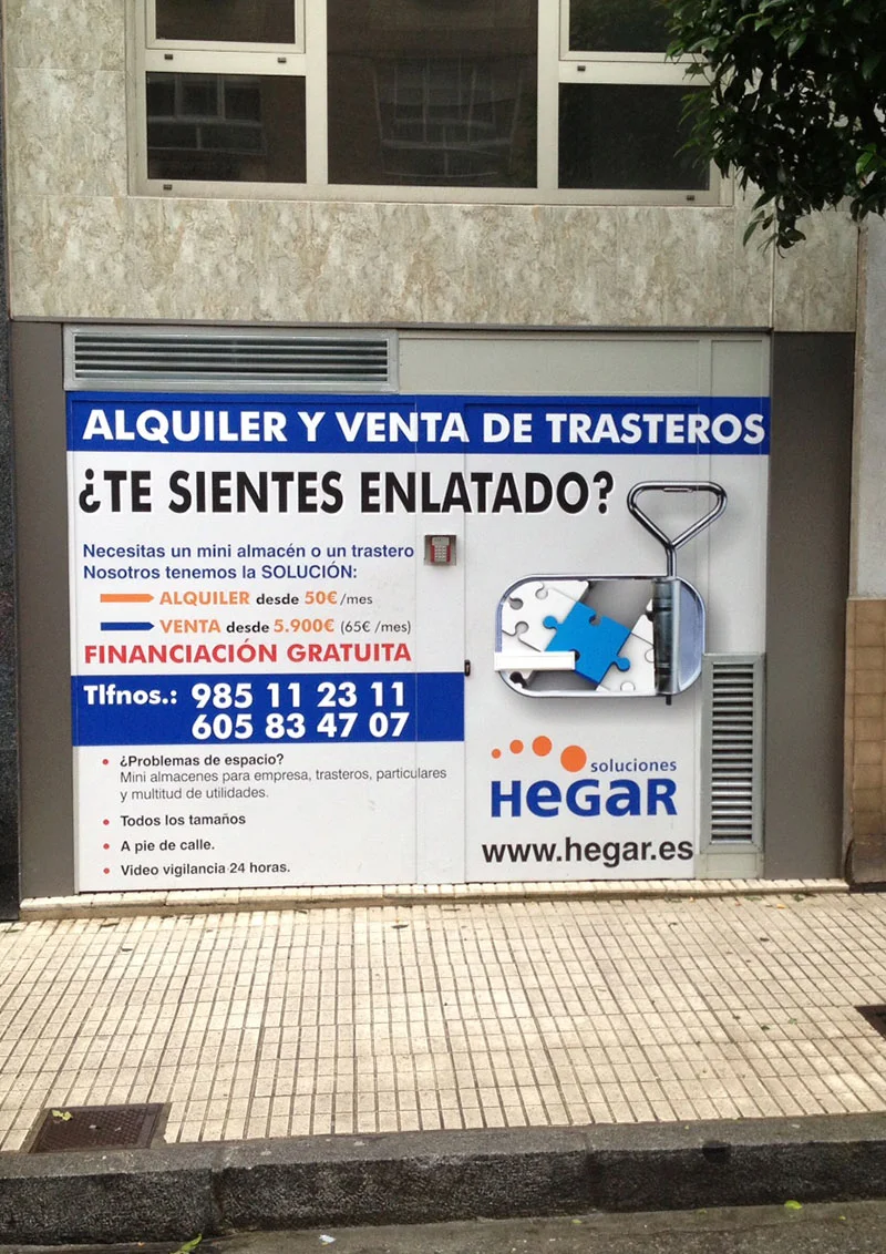 Trastero Hegar Alquiler de Espacios en C. Roncal, 9, Centro, 33208 Gijón, Asturias, España - MejorTrastero