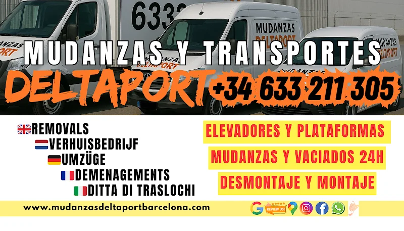 Trastero DELTAPORT - MUDANZAS INTERNACIONAL BARCELONA en Carrer d'Andorra, 7, 08902 L'Hospitalet de Llobregat, Barcelona, España - MejorTrastero