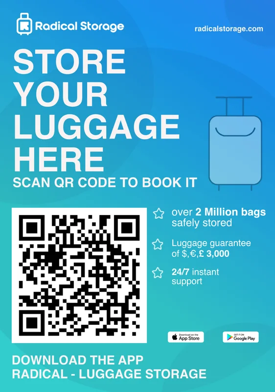 Luggage Storage Vitoria-gasteiz Station - Radical Storage en Florida Kalea, 17, 01005 Vitoria-Gasteiz, Araba, España - Imagen 3