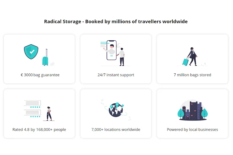 Luggage Storage Vitoria-gasteiz City Center - Radical Storage en City Center, Simon de Anda Kalea, 01012 Vitoria-Gasteiz, Araba, España - Imagen 4
