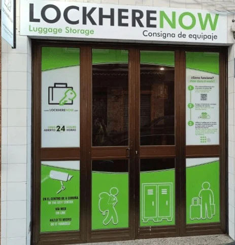 Consigna A Coruña (LockHereNow) en Rúa Ángel del Castillo, 15, 15007 A Coruña, España - Imagen 2
