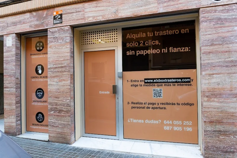 Trastero Elx Box Trasteros en Carrer Ramón Vicente Serrano, 6, 03206 Elx, Alicante, España - MejorTrastero