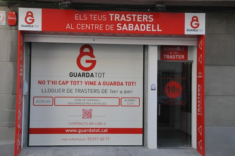 GUARDA TOT Sabadell - El teu traster a prop teu en Carrer de l'Estrella, 145, 08201 Sabadell, Barcelona, España - Imagen 1