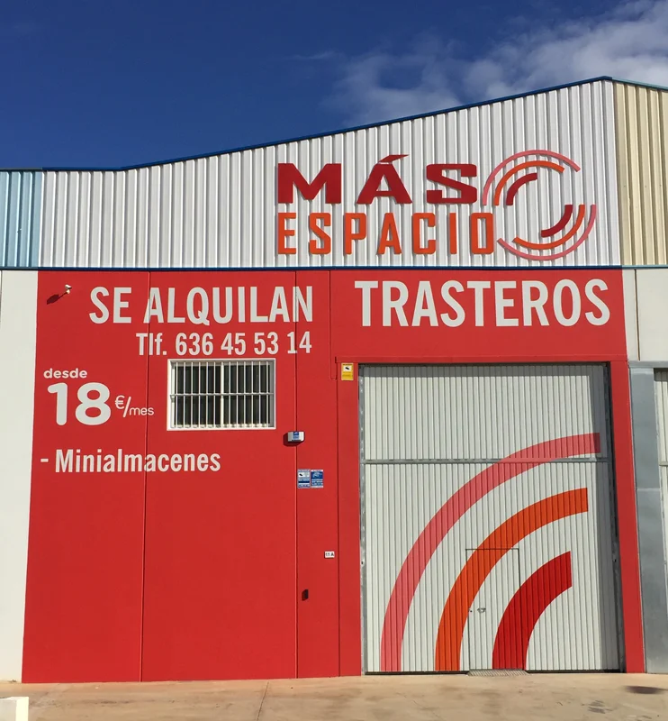 MÁS ESPACIO TRASTEROS, ALQUILER DE TRASTEROS EN CARTAGENA en Calle Jalea, Nave 11-A, Polígono Industrial de, 30593 Cartagena, Murcia, España - Imagen 1