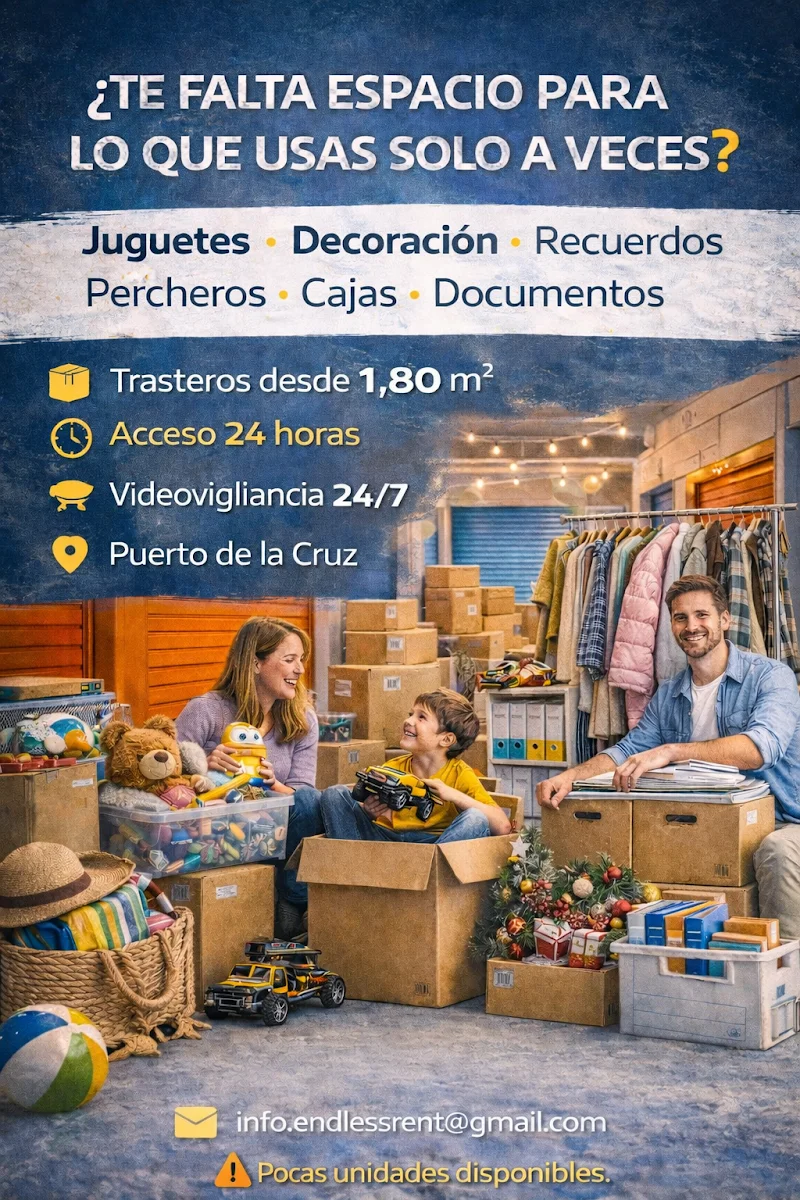 Endless Rent TRASTEROS PUERTO DE LA CRUZ. en Av. Betancourt y Molina, 30A, 38400 Puerto de la Cruz, Santa Cruz de Tenerife, España - Imagen 3