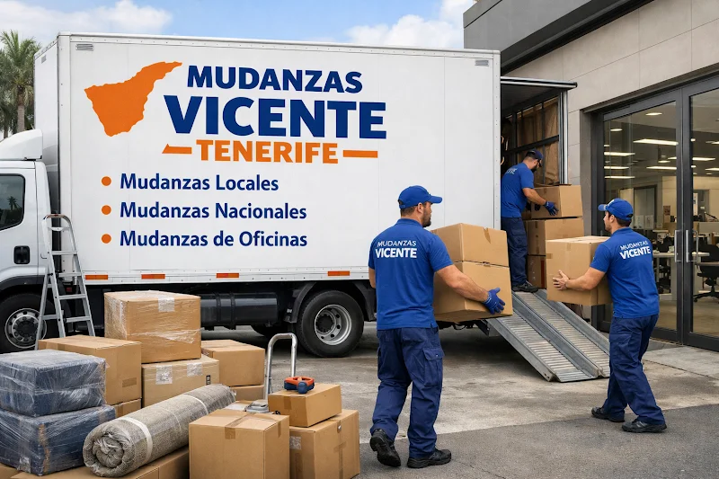 Mudanzas Vicente Tenerife en Calle princesa ifara 35 1A2 38611, 38611 San Isidro, Santa Cruz de Tenerife, España - Imagen 2