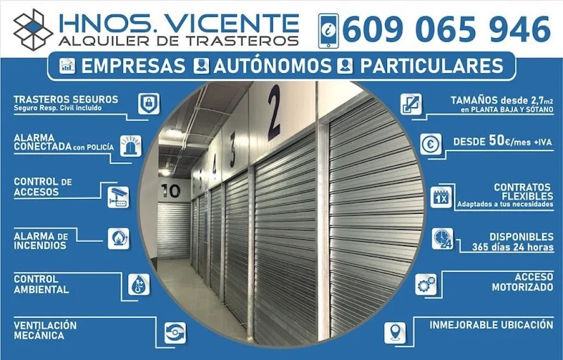 Alquiler de trasteros Hermanos Vicente en Calle Dr. Giménez Canga Argüelles, 04005 Almería, España - Imagen 2