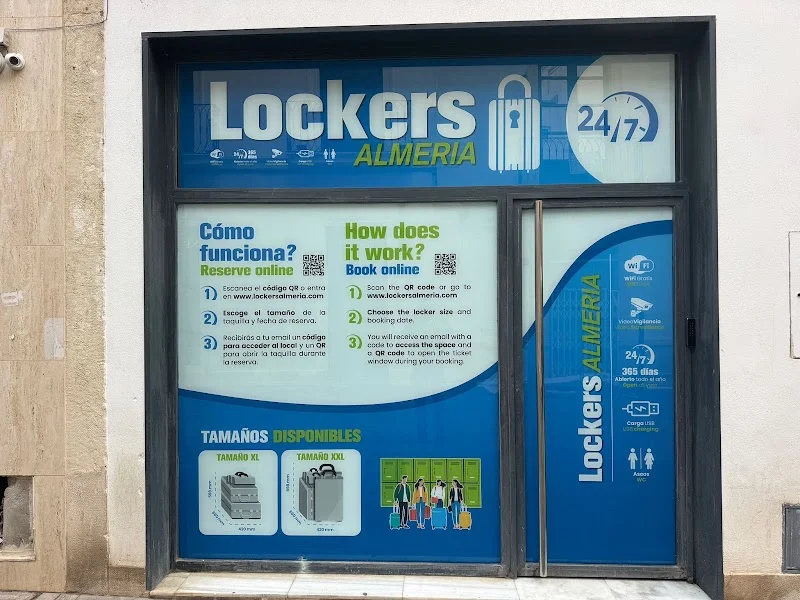 LockersAlmería. Consigna para equipajes 24/7. en C. San Francisco de Asís, 19, 04001 Almería, España - Imagen 5