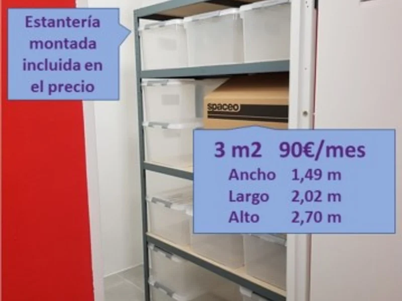 Trastero Trasteros Muy Grande en C. de Andrés Obispo, 37, Hortaleza, 28043 Madrid, España - MejorTrastero