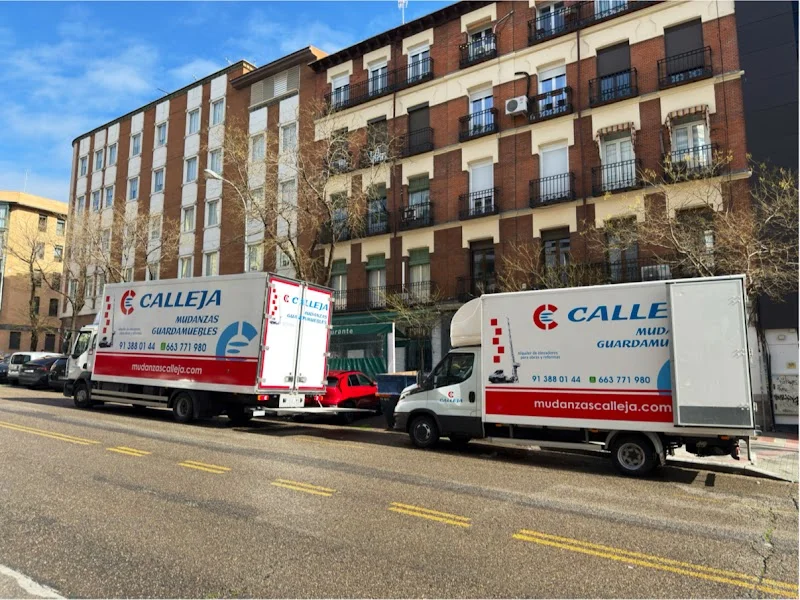 Mudanzas y Guardamuebles Calleja Madrid en C. de los Hermanos Gascón, 74, Hortaleza, 28055 Madrid, España - Imagen 5