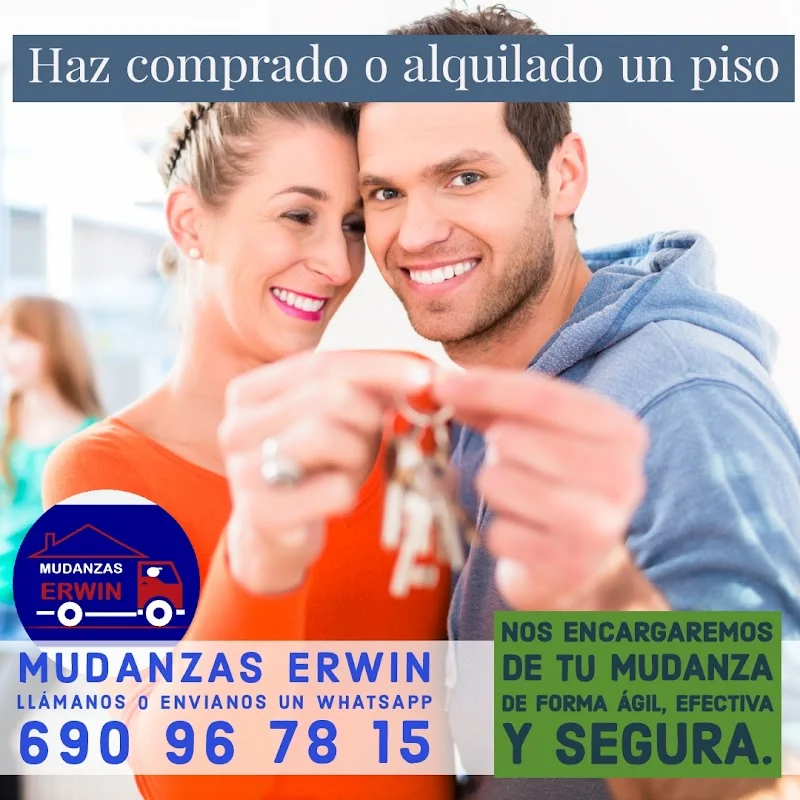 Mudanzas y Portes Erwin en Calle del Gasómetro, 24, 2 B, Arganzuela, 28005 Madrid, España - Imagen 3