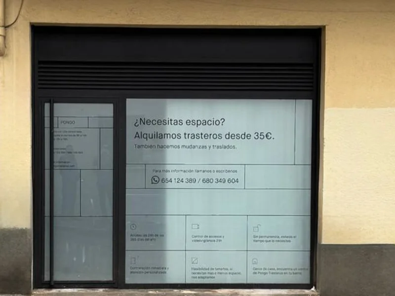 Pongo Trasteros Usera en C. Perpetua Díaz, 7, Usera, 28026 Madrid, España - Imagen 1