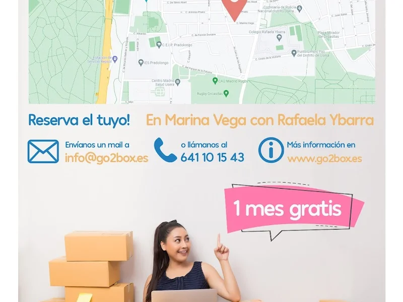 Trasteros Go2box en C. Marina Vega, 55, Usera, 28026 Madrid, España - Imagen 3