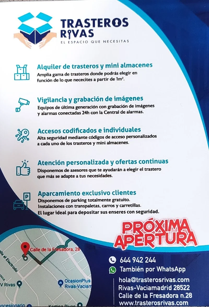 Trasteros Rivas en C. de la Fresadora, nº28, 28522 Rivas-Vaciamadrid, Madrid, España - Imagen 5
