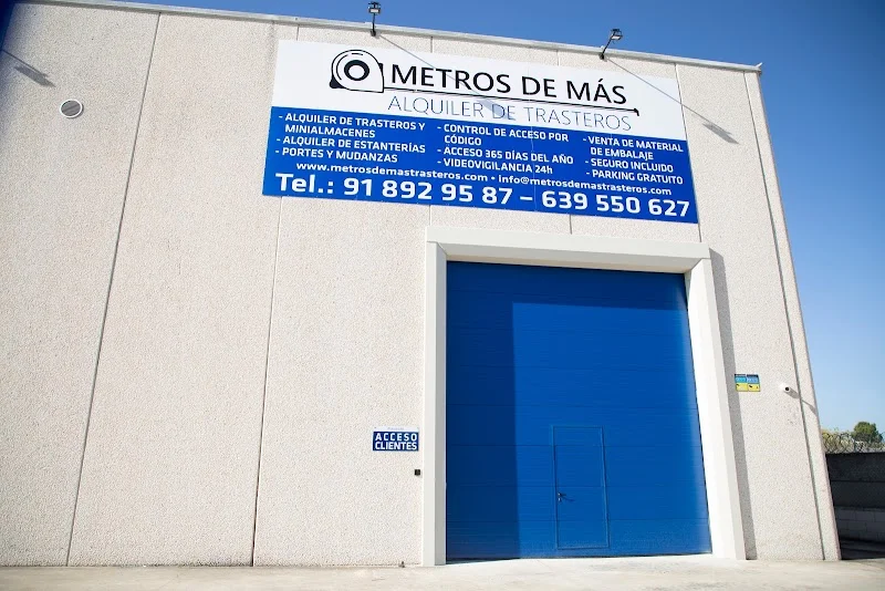 Metros de Más | Trasteros en Aranjuez en Pol. Ind. Gonzalo Chacón C/ Antonio Guardiola Sáez 4, 28300, Madrid, España - Imagen 4