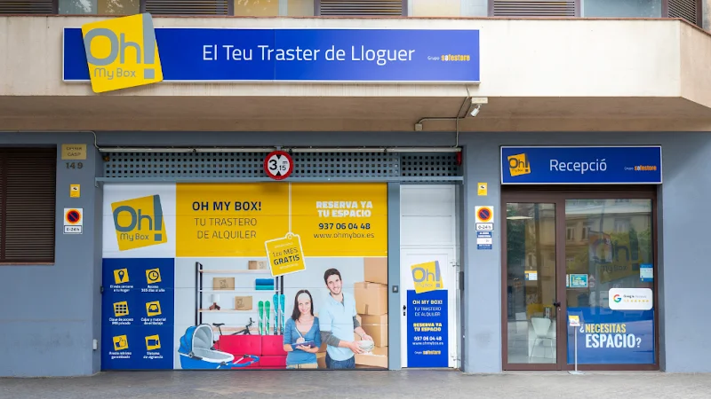 OhMyBox! Trasteros de alquiler: Calle Marina, Barcelona en Carrer de la Marina, 153, Eixample, 08013 Barcelona, España - Imagen 1