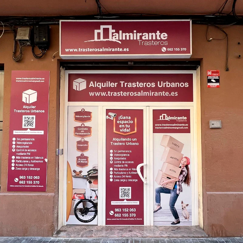 Trastero Trasteros Almirante Azcárraga - La Petxina en Carrer d'Azcárraga, 4, Extramurs, 46008 València, Valencia, España - MejorTrastero