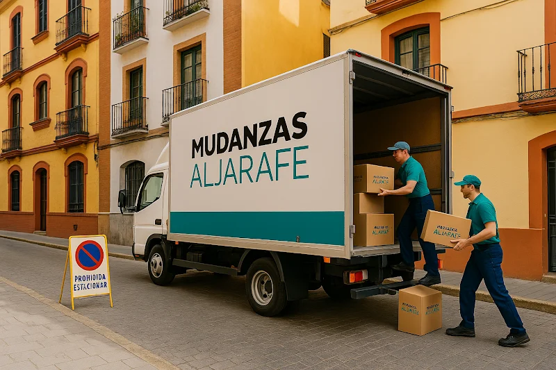 MUDANZAS ALJARAFE SEVILLA en Av. Olivares, 15, 41110 Bollullos de la Mitación, Sevilla, España - Imagen 2