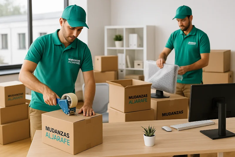 MUDANZAS ALJARAFE SEVILLA en Av. Olivares, 15, 41110 Bollullos de la Mitación, Sevilla, España - Imagen 4